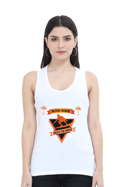 Women Summer Tank Top -  Enjoy Waves