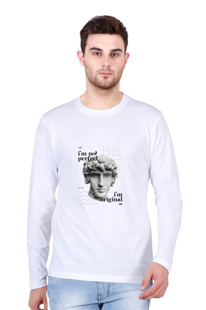 Round Neck Half-Sleeves - not perfect but original - T-Shirt