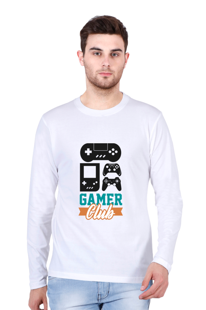 Men’s  Gamer Full Sleeve - T Shirt - Club