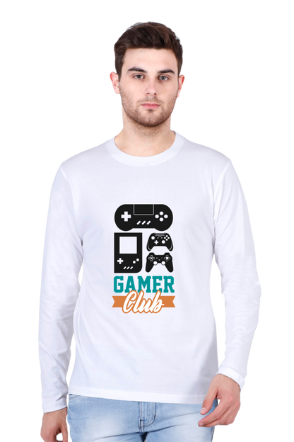 Men’s  Gamer Full Sleeve - T Shirt - Club