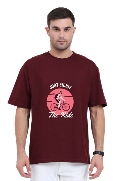 Men Rider Oversized Classic T Shirt  - just enjoy