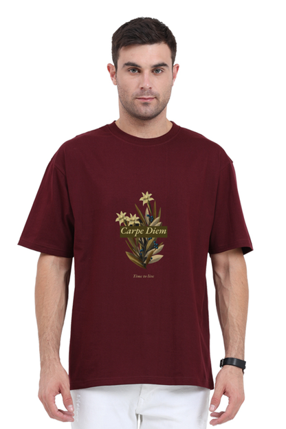 Men Motivational Oversized Classic T Shirt  - Diem