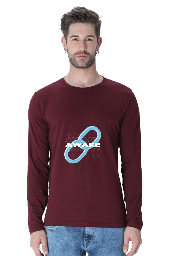 Men’s  Motivation Full Sleeve - T Shirt - Awake