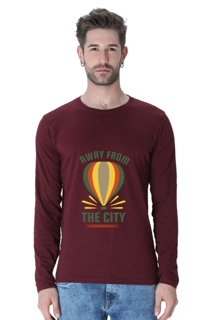 Men’s  Summer Full Sleeve - T Shirt - The City