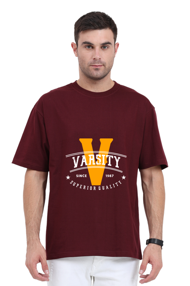 Urban Unisex Cotton Round Neck T-shirt - Varsity