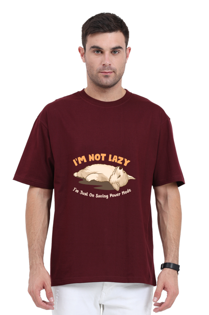 Men Funny & Queen SVG Oversized Classic T Shirt  - lazy