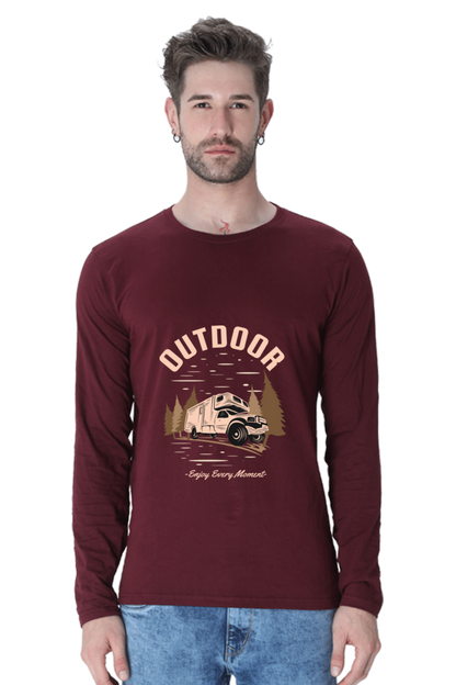 Men’s  Adventure Full Sleeve - T Shirt - outdoor