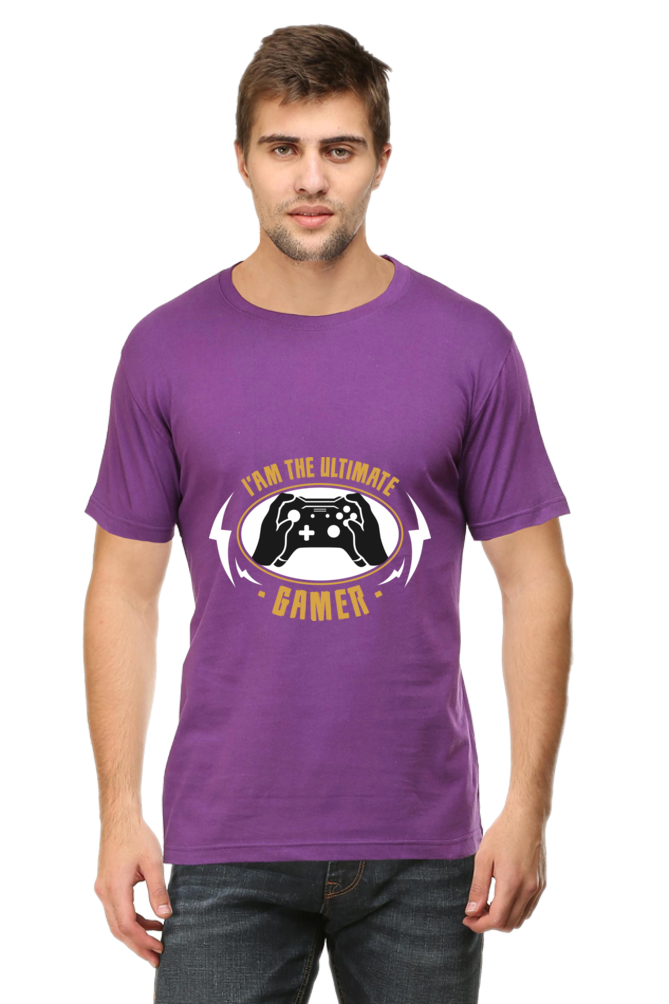 Gamer Unisex Cotton Round Neck T-shirt - Ultimate