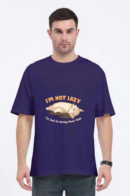 Men Funny & Queen SVG Oversized Classic T Shirt  - lazy