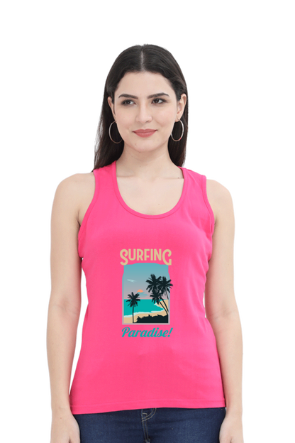 Women Summer Tank Top -  Paradise