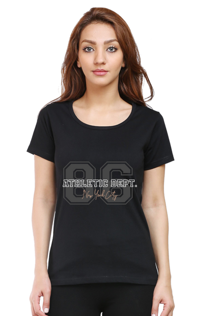 Women’s Round Neck Printed Urban  T-Shirts - New York City