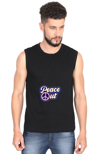 Men’s Gym Vest- Peace Out