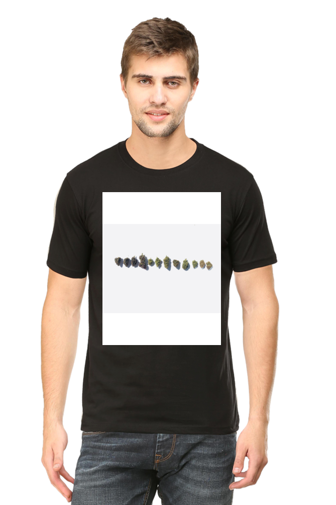 Round Neck Half-Sleeves - T-Shirt - Maal