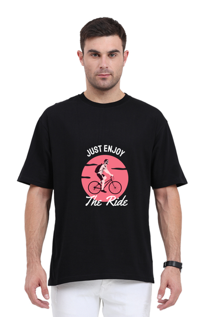 Men Rider Oversized Classic T Shirt  - just enjoy