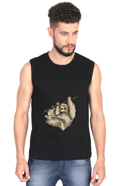 Men’s Sloth Gym Vest - swing along