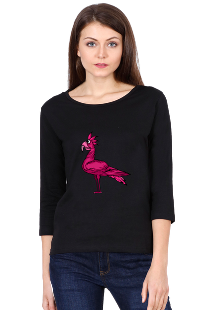 Women’s Full Sleeves Animal's & Monster's  T-Shirts - monster bird