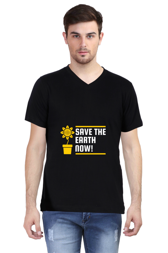 Men's Gardening V Neck T-Shirt - save