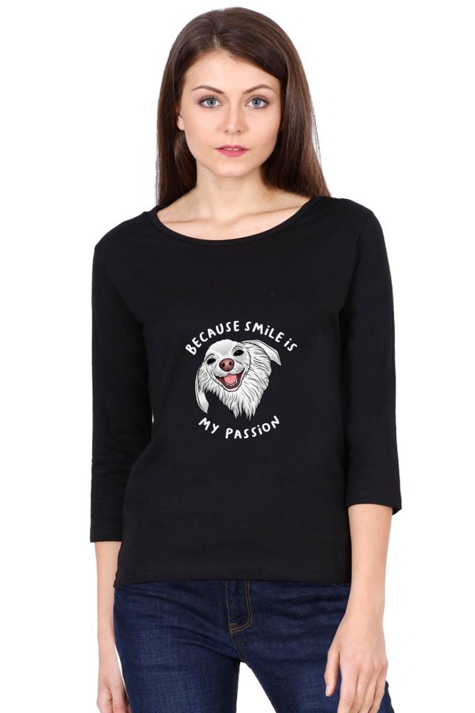 Women’s Full Sleeves Funny & Queen SVG T-Shirts - Passion