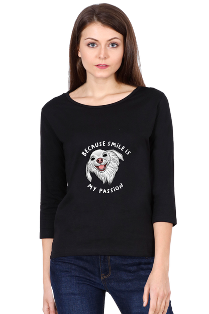 Women’s Full Sleeves Funny & Queen SVG T-Shirts - Passion