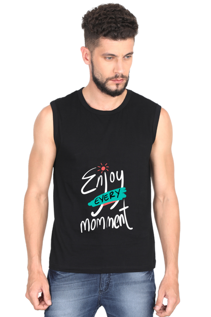 Men’s Summer Gym Vest - Enjoy Moment