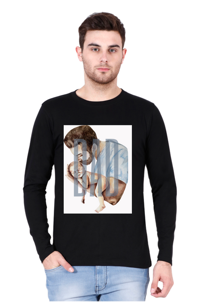 Men’s Full Sleeve - T Shirt- DAD & New Born