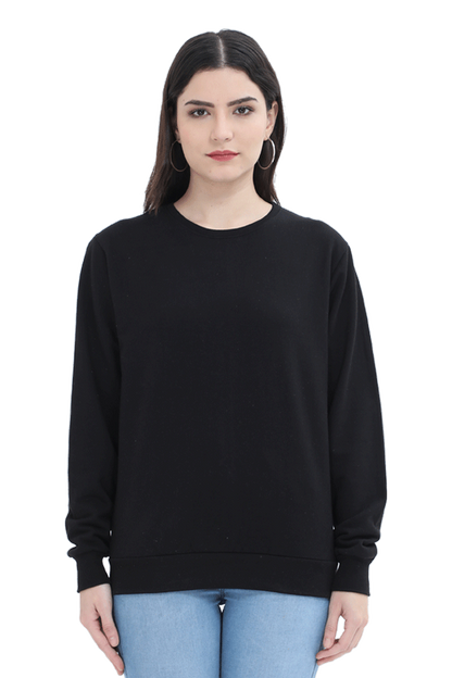Women Sweatshirt - Plain Sweatshirt