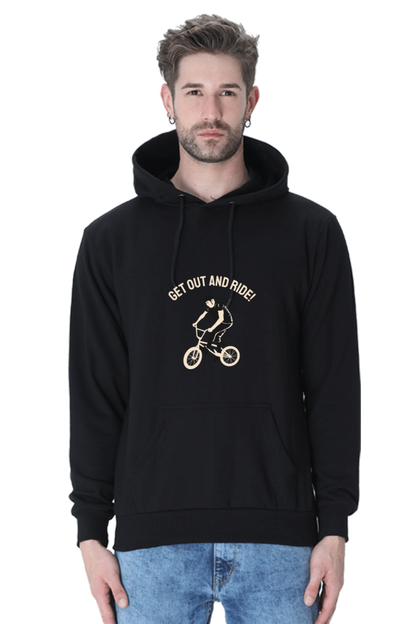 Men's  Rider Sweatshirts Hoodie - get out