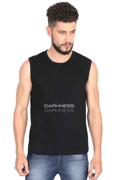 Men’s Minimalistic Gym Vest - Darkness