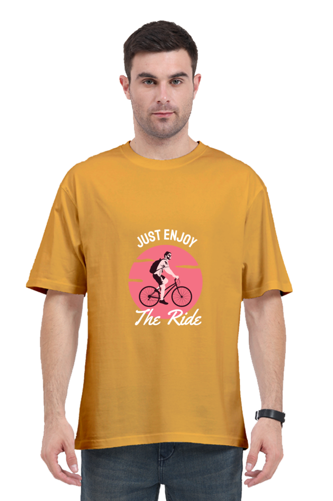 Men Rider Oversized Classic T Shirt  - just enjoy