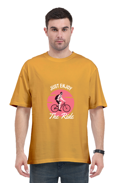Men Rider Oversized Classic T Shirt  - just enjoy