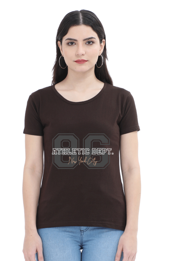 Women’s Round Neck Printed Urban  T-Shirts - New York City