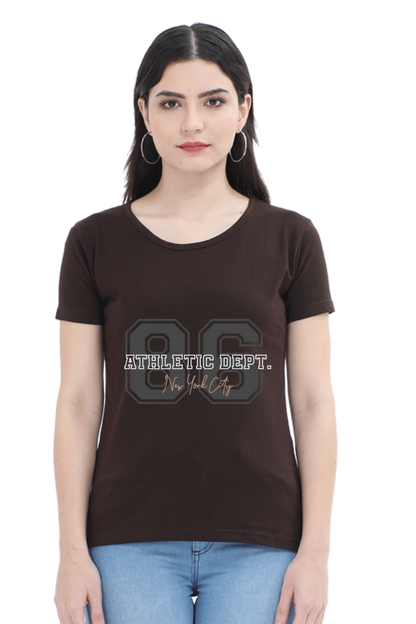 Women’s Round Neck Printed Urban  T-Shirts - New York City