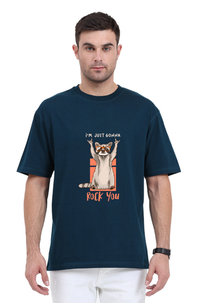 Men Funny & Queen SVG Oversized Classic T Shirt  - rock