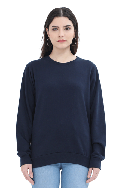 Women Sweatshirt - Plain Sweatshirt