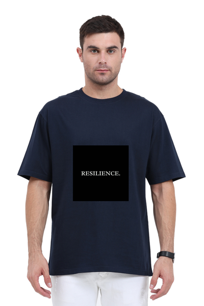 Men Minimalistic Oversized Classic T Shirt  - Resilience