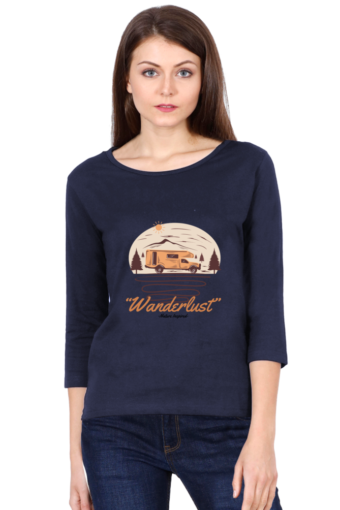 Women’s Full Sleeves Adventure T-Shirts - inspired