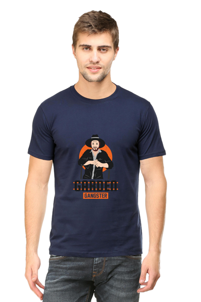 Men's Gardening Cotton Round Neck T-Shirt - gangster