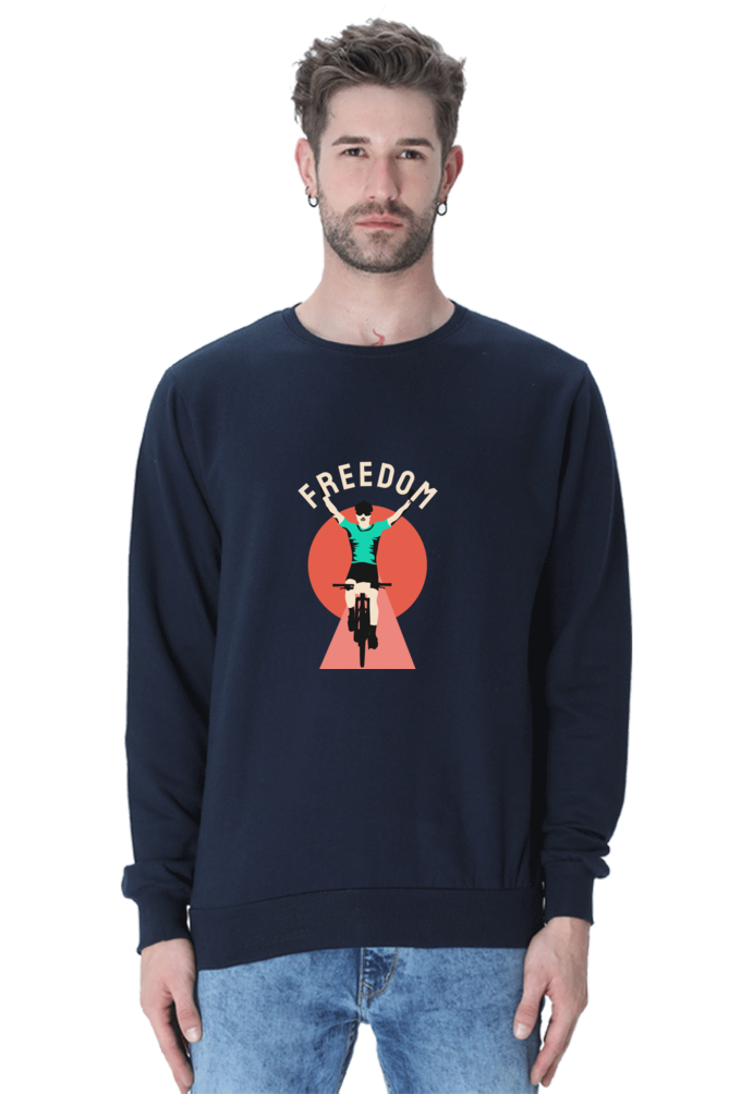 Men Rider Sweatshirt - freedom