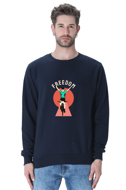 Men Rider Sweatshirt - freedom