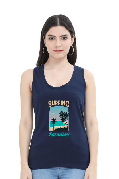 Women Summer Tank Top -  Paradise