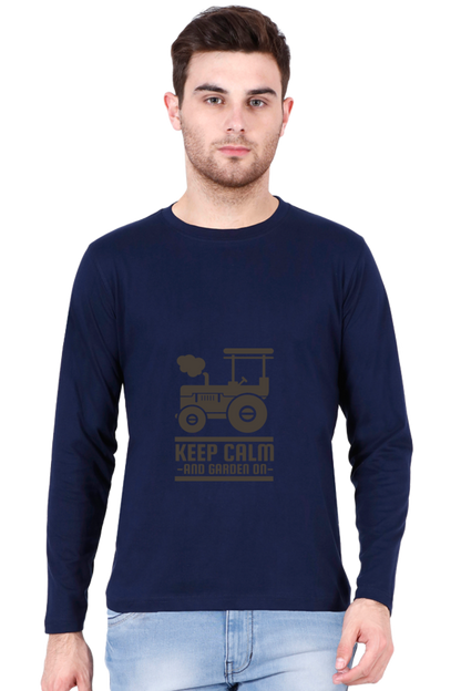 Men's Gardening Full sleeve T-Shirt - keep calm