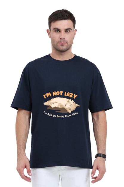 Men Funny & Queen SVG Oversized Classic T Shirt  - lazy