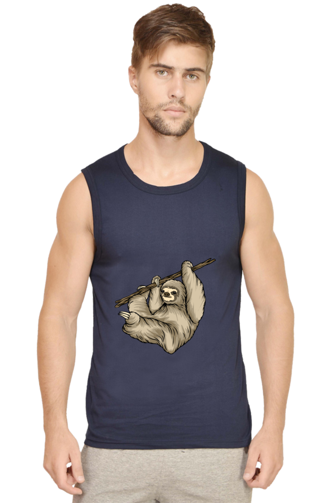 Men’s Sloth Gym Vest - swing along