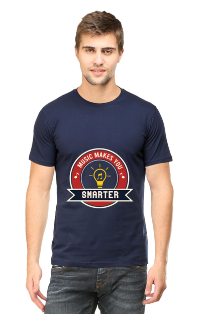 Music Unisex Cotton Round Neck T-shirt - Smarter