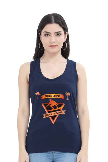Women Summer Tank Top -  Enjoy Waves
