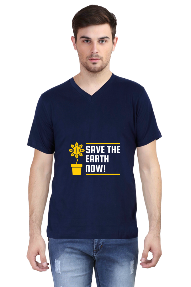 Men's Gardening V Neck T-Shirt - save