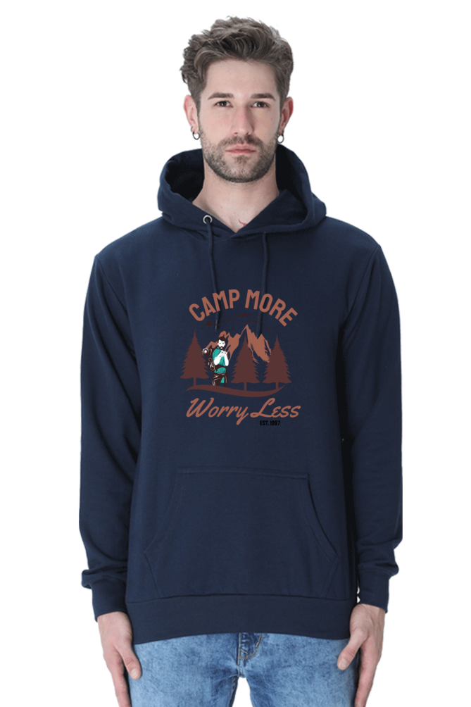 Men's  Adventure Sweatshirts Hoodie - worryless