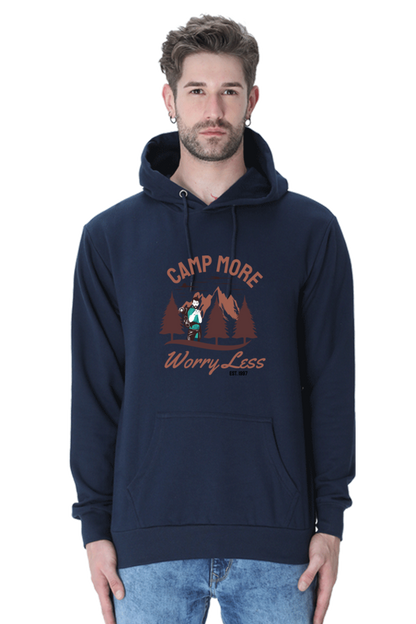 Men's  Adventure Sweatshirts Hoodie - worryless