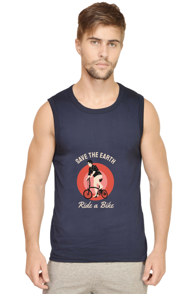 Men’s BMX Gym Vest - earth