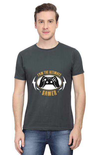Gamer Unisex Cotton Round Neck T-shirt - Ultimate